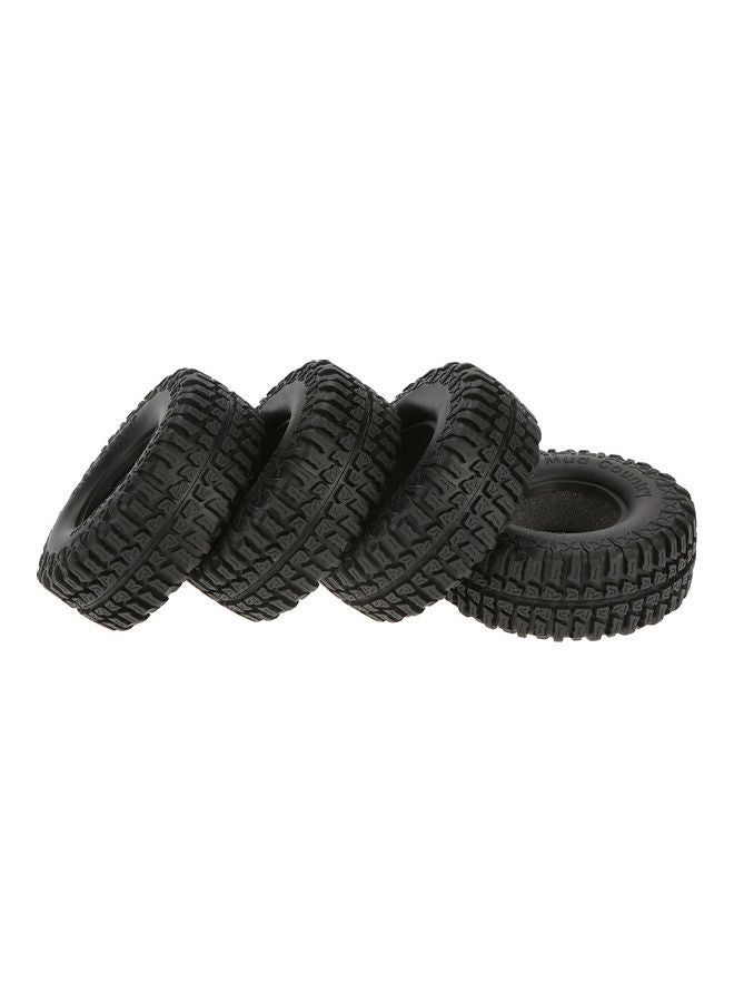 4-Piece Scale Tire Set For RC Rock Crawler