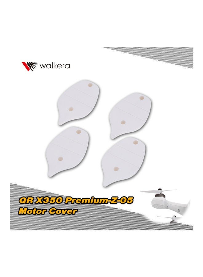 4-Piece QR X350 Premium-Z-05 Motor Cover for Quadcopter 10 x 2.5 8cm