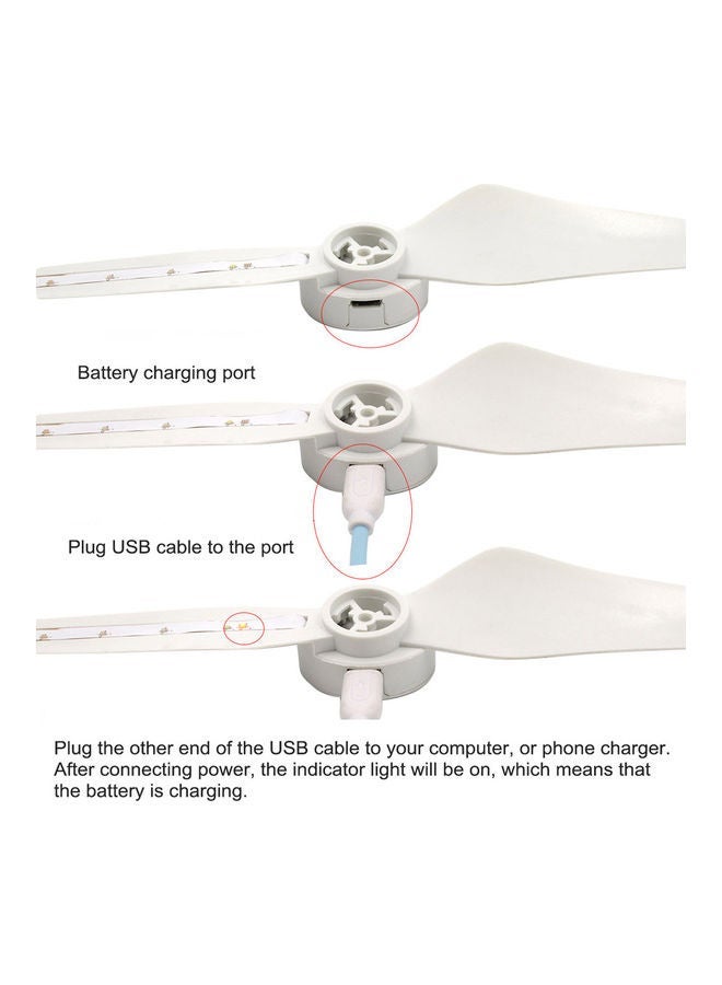 Low-Noise Quick Release Propeller 25.5 x 2.8 9cm