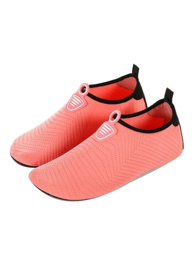 Breathable Non-Slip Beach Shoes Pink/Black