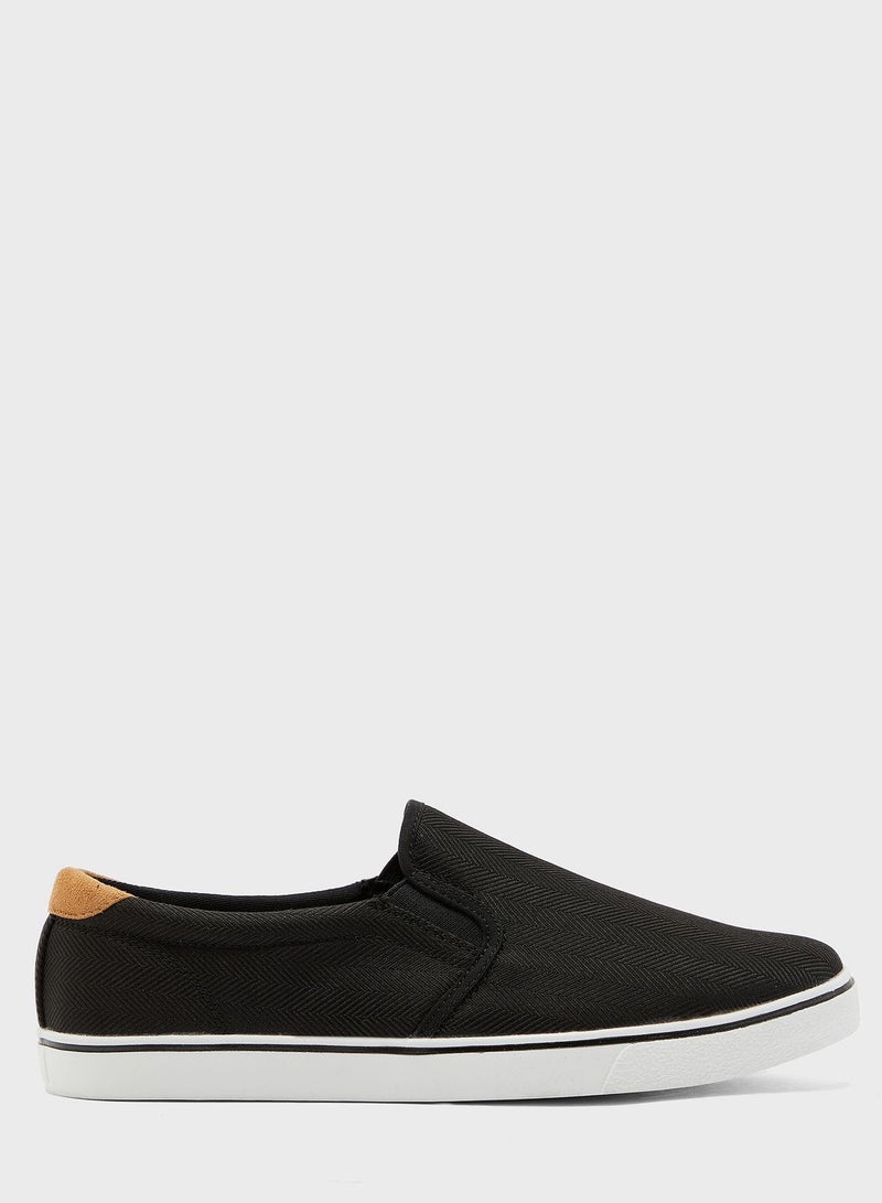 Trampki Slip On Black