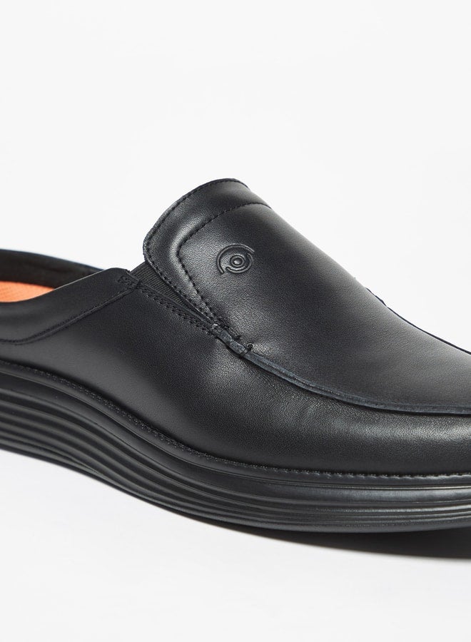 Men'S Solid Slip-On Mules