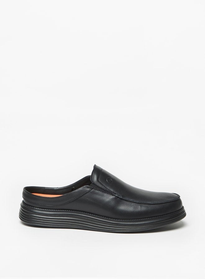 Men'S Solid Slip-On Mules