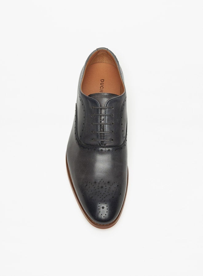 Mens' Oxford Shoes with Lace-Up Closure