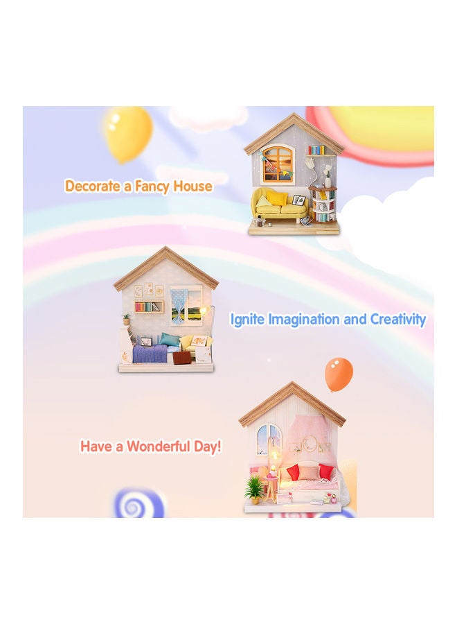 DIY Miniature Wooden Dollhouse