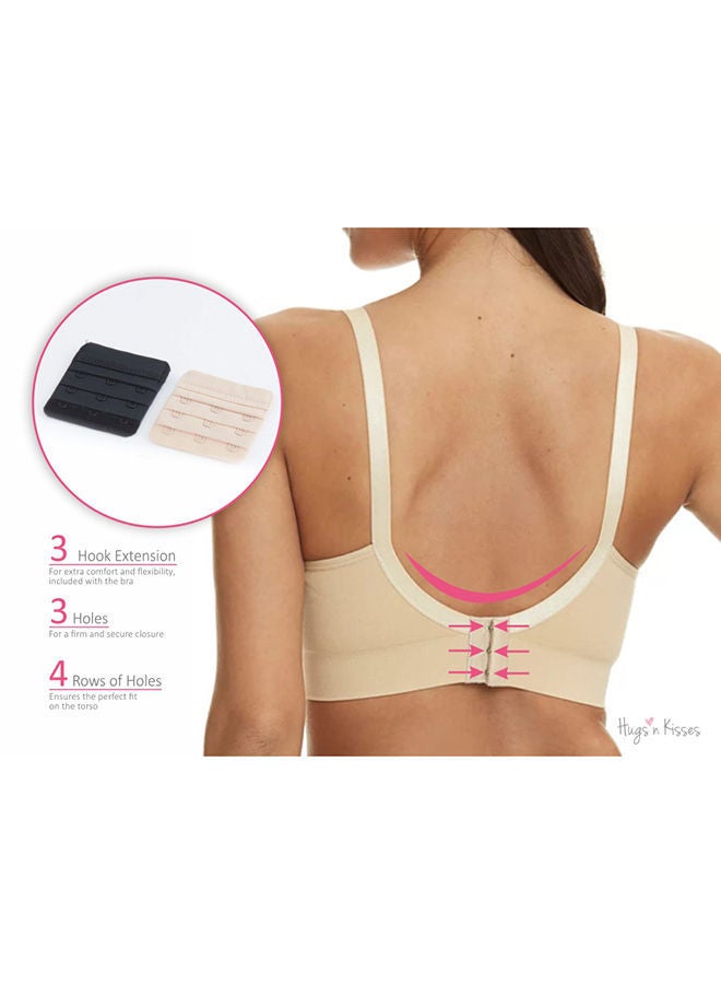 Pumping / Nursing Bra, Small - Beige