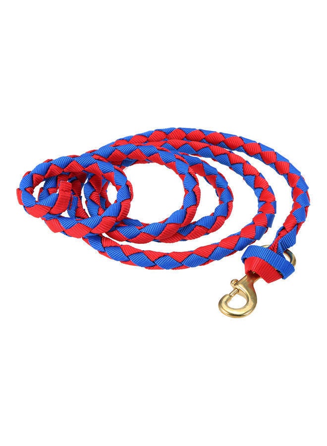 Braided Horse Rope With Brass Snap 17x8x8cm