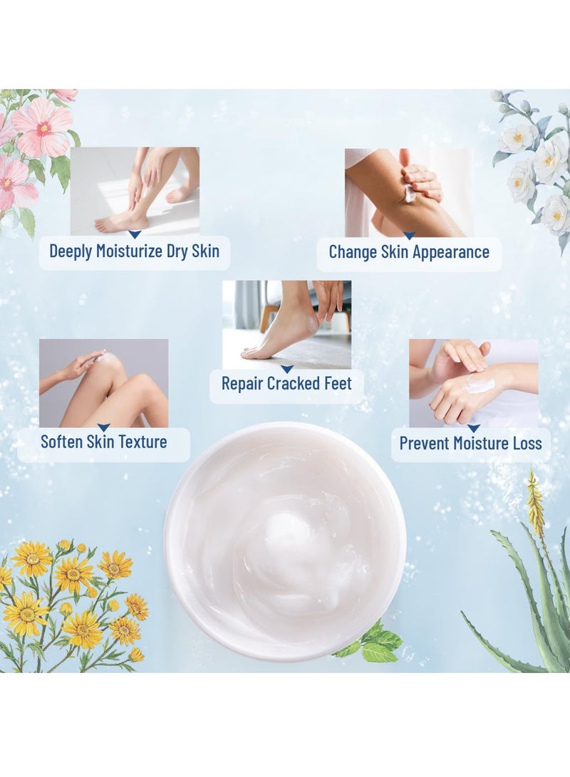 150g 42% Urea Cream with Salicylic Acid Cream for Cracked Feet Hands Callus Remover Hand Cream Foot Cream for Cracked Foot Heels Elbows Nails Knees Skin Moisturizer Urea Lotion with Maximum Strength