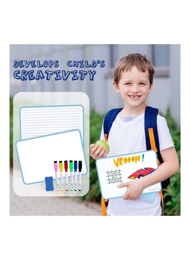 Double Sided Dry Erase Whiteboard 21x29.7cm
