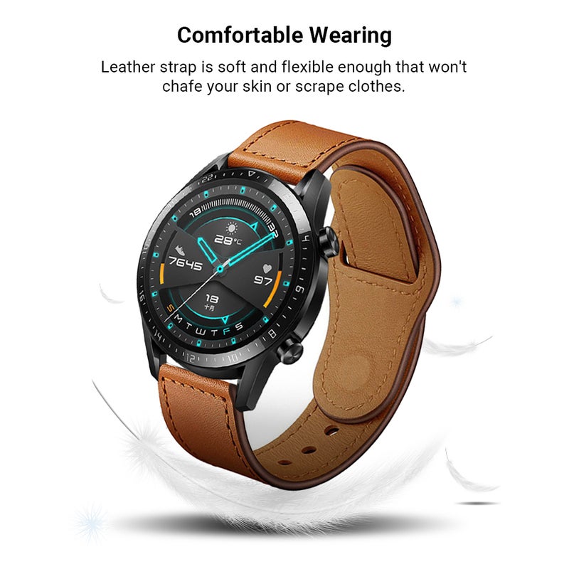 Top Grain Leather Watch Strap