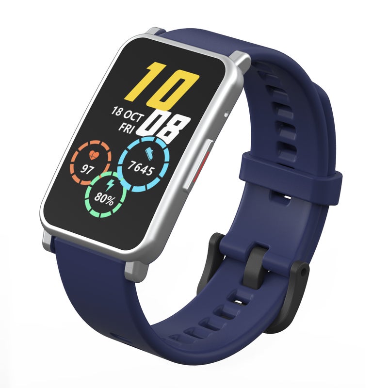 Soft Silicone Buckle Watch Strap