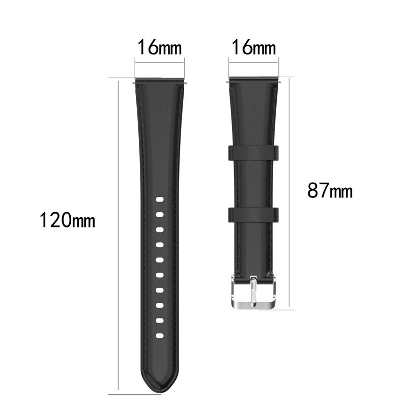 Oil Wax Leather Watch Strap