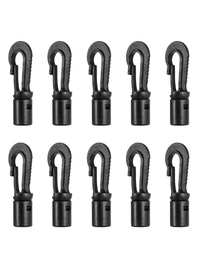 10-Piece Kayak Canoe Bungee Shock Cord Hook Set