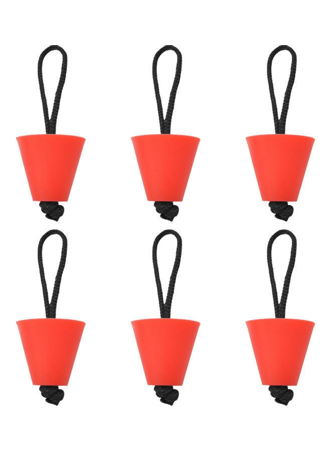 6-Piece Universal Kayak Scupper Plug Kit