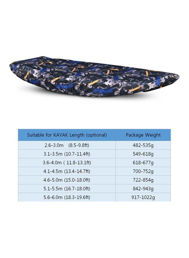 Universal Kayak Canoe Boat Cover Waterproof 20.00x13.00x17.00cm