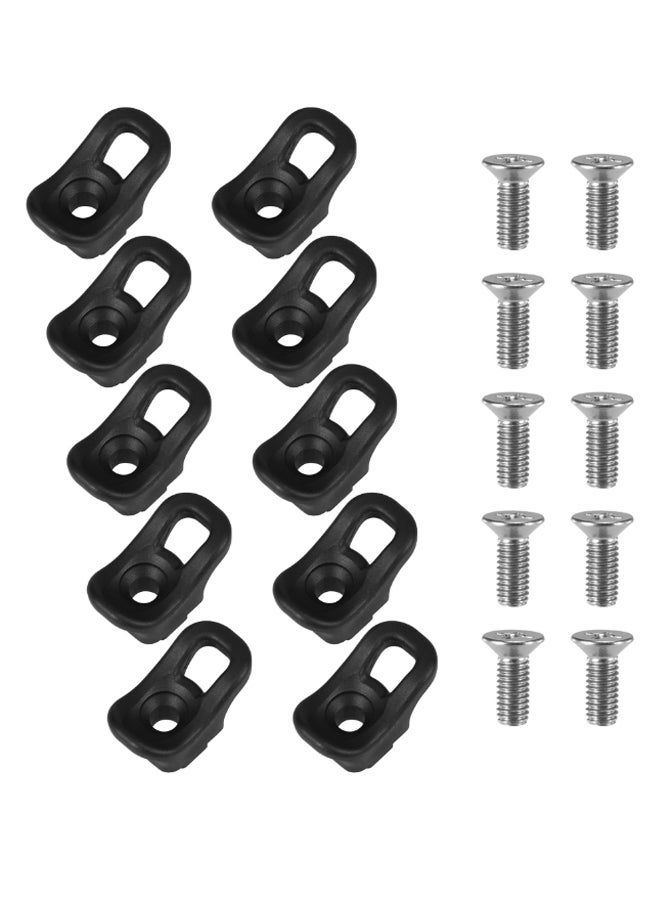 20-Piece Kayak Eyelet Tie Down Loop With Screw Set