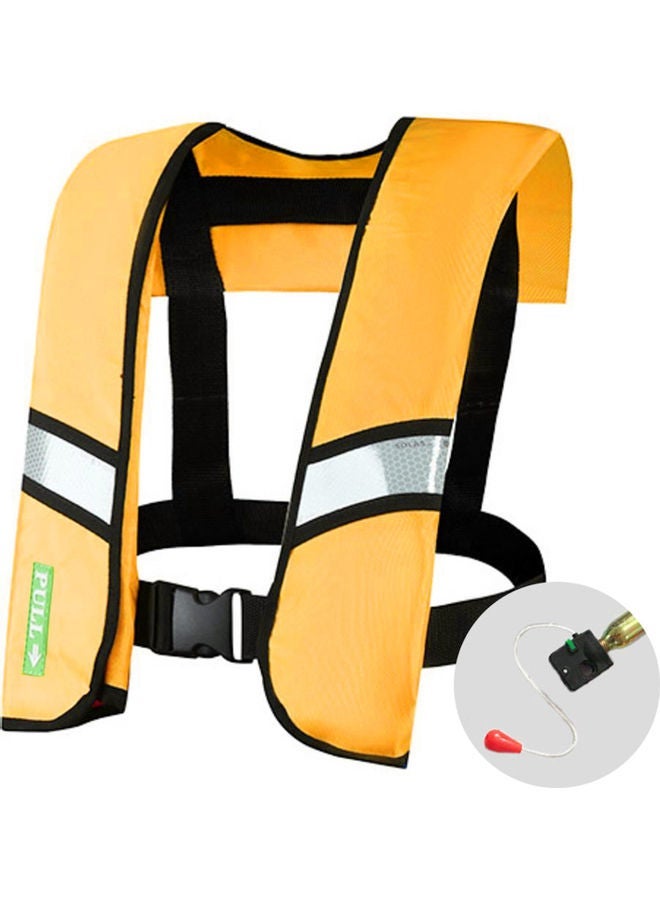 Adult Inflatable Life Jacket With Reflector 35 x 5 32cm