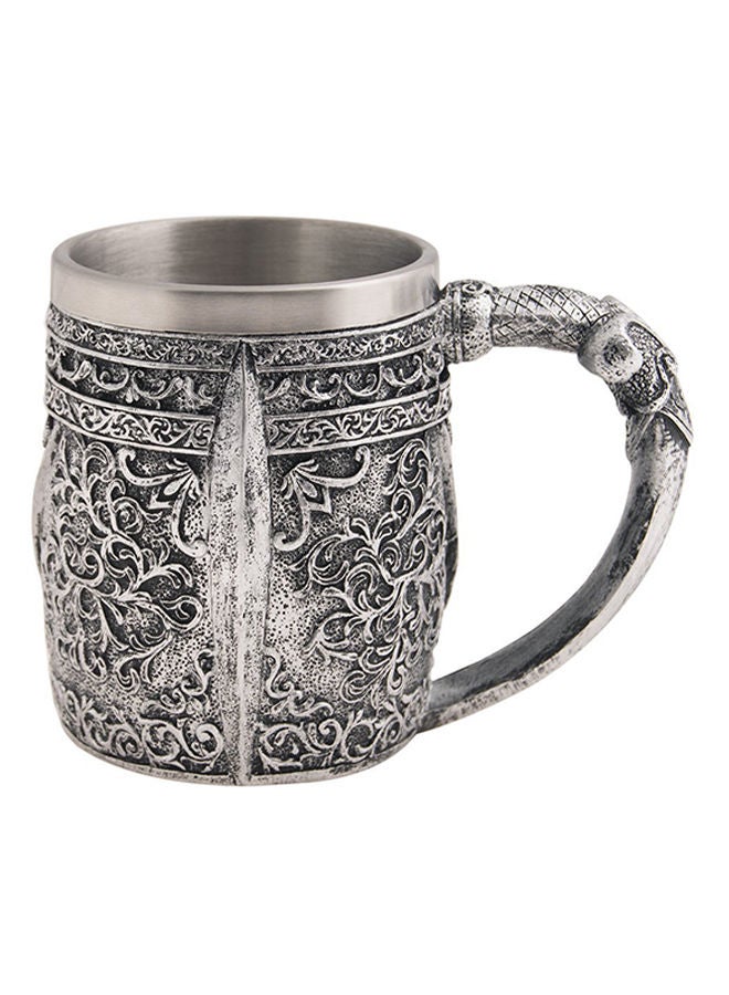 Creative 3D Skull Mug Silver 400grams