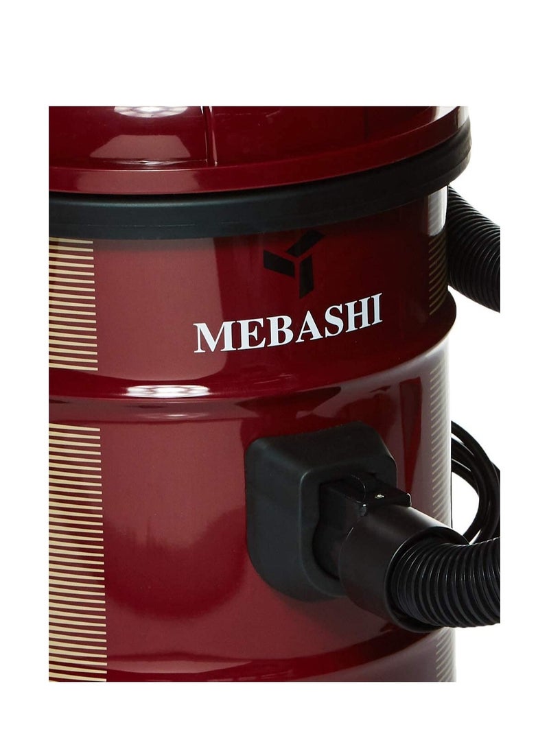 Mebashi Drum Vacuum Cleaner 20L 1800W