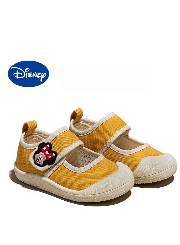 Children's Canvas Shoes With Soft Soles For One Foot Kick