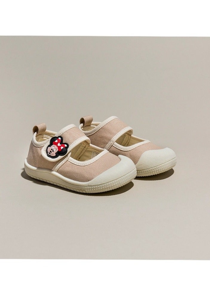 Children's Canvas Shoes With Soft Soles For One Foot Kick