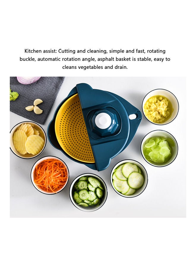 Multi-function Vegetable Chopper Cut Blue 0.58kg