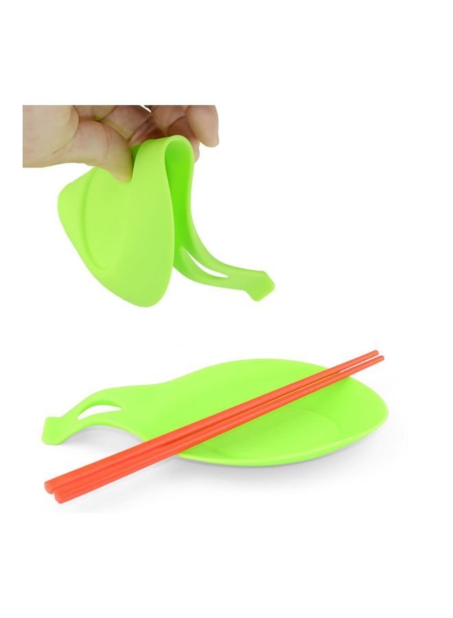 Silicone Spoon Rest Green 22centimeter