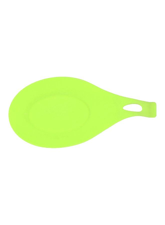 Silicone Spoon Rest Green 22centimeter