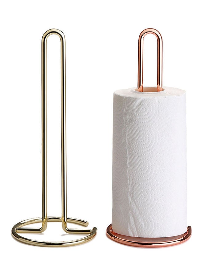 Paper Towel Holder Gold 32x13cm