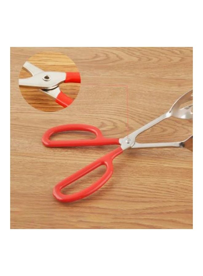 Multi-Function Holding Clip Silver/Red