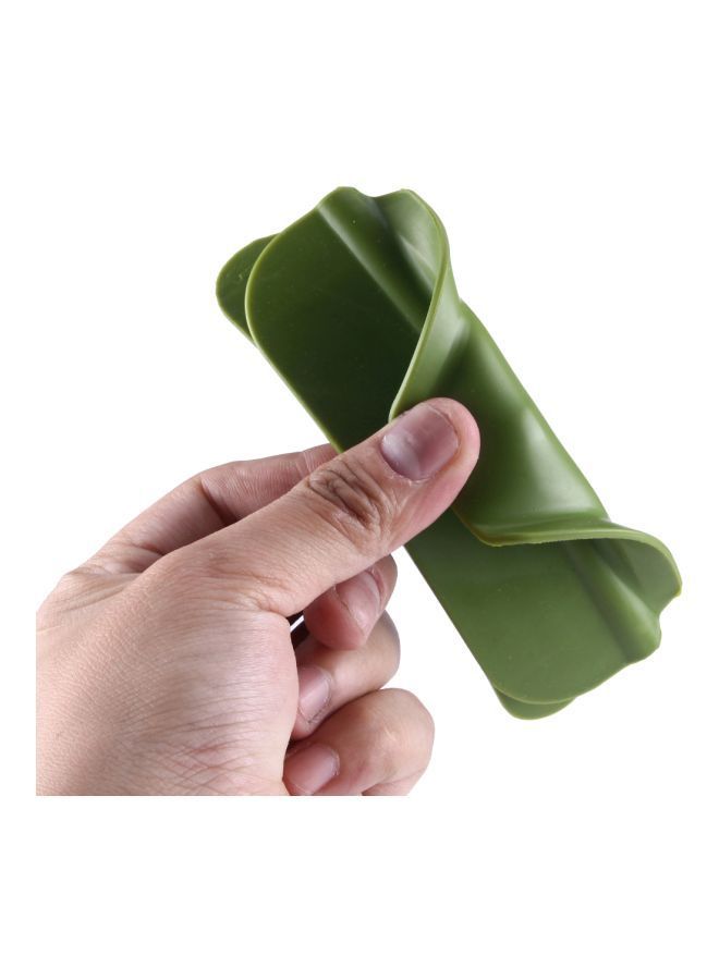 2-Piece Silicone Anti-Spill Funnel Pout Set Green 12.8x3x4.5cm