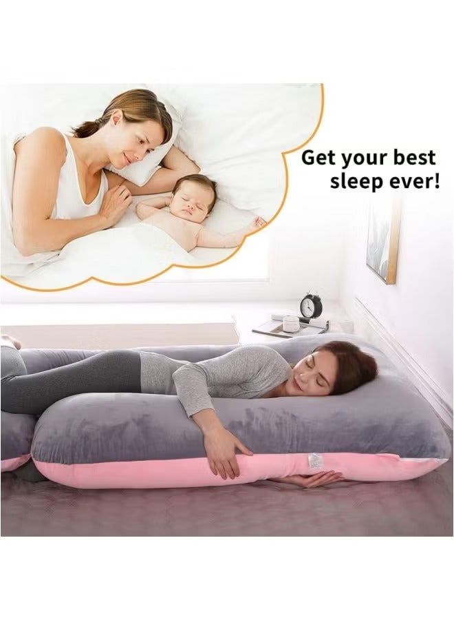 G+U-Shaped Pregnancy Pillow Full Body Maternity Support Pillow (62