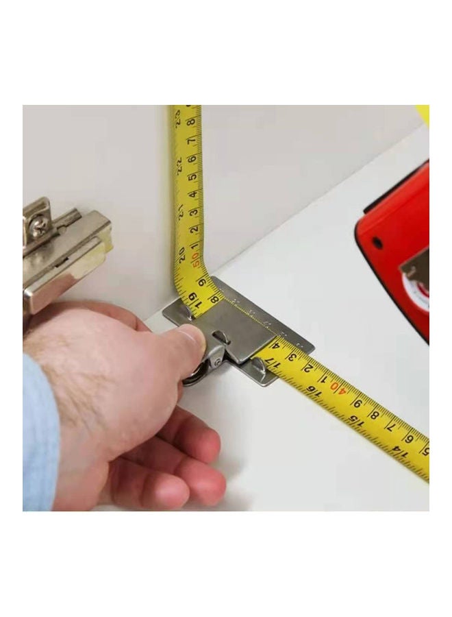 Measuring Tape Clip Silver 65x14x70mm
