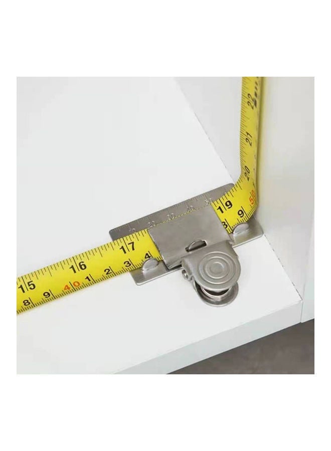 Measuring Tape Clip Silver 65x14x70mm