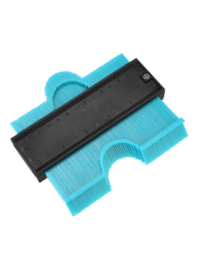 5-inch Multifunctional Irregular Contour Profile Gauge Blue/Black
