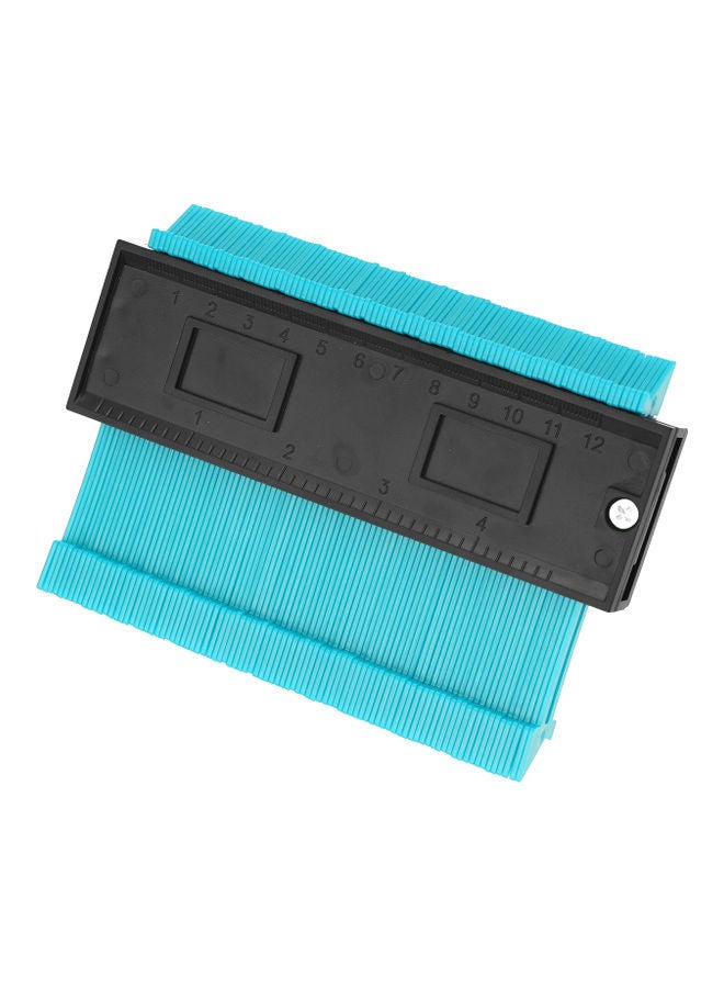5-inch Multifunctional Irregular Contour Profile Gauge Blue/Black