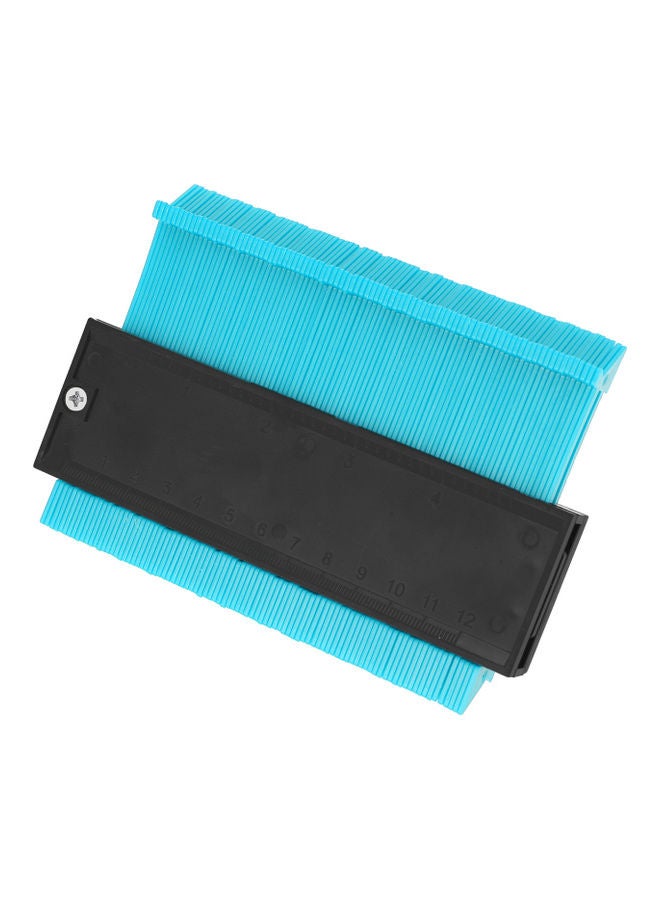 5-inch Multifunctional Irregular Contour Profile Gauge Blue/Black