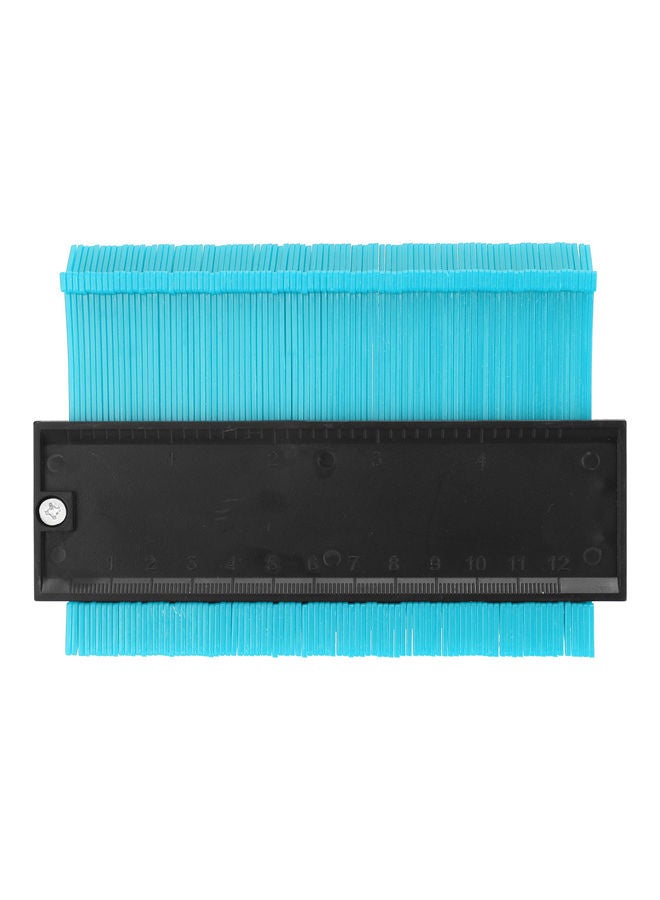 5-inch Multifunctional Irregular Contour Profile Gauge Blue/Black