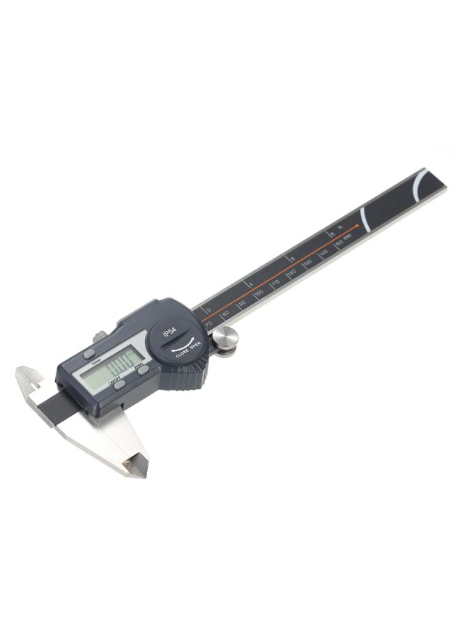 Waterproof Digital Vernier Caliper With LCD Display Black
