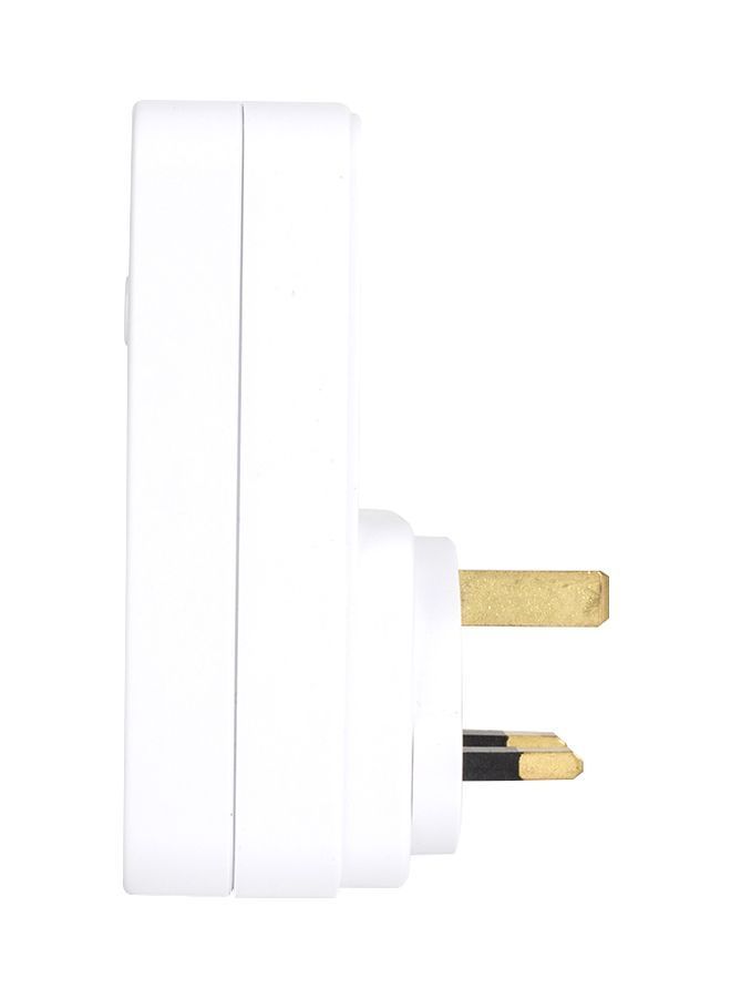 Indoor Countdown Timer White 52x110mm