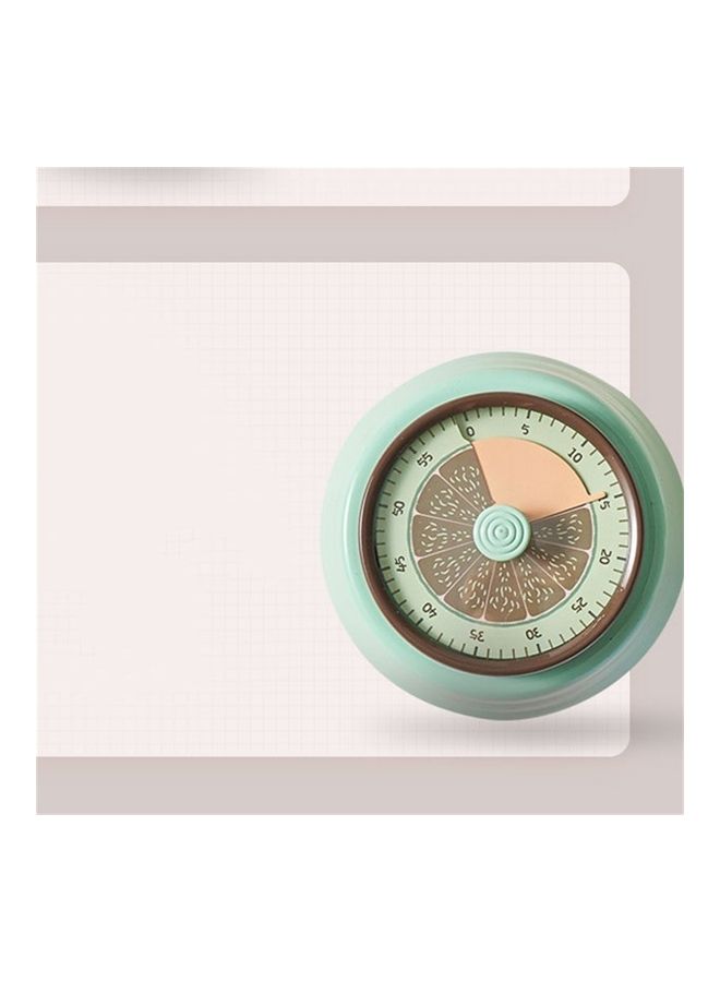 Kitchen Cooking Mechanical Timer Alarm Clock Green