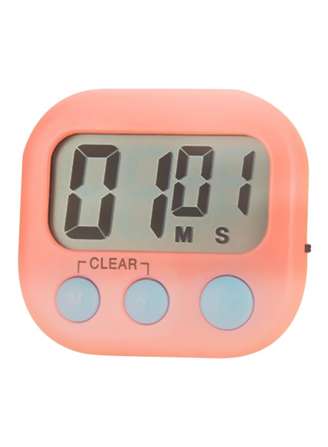 Multi-Function Countdown Electronic Timer Pink