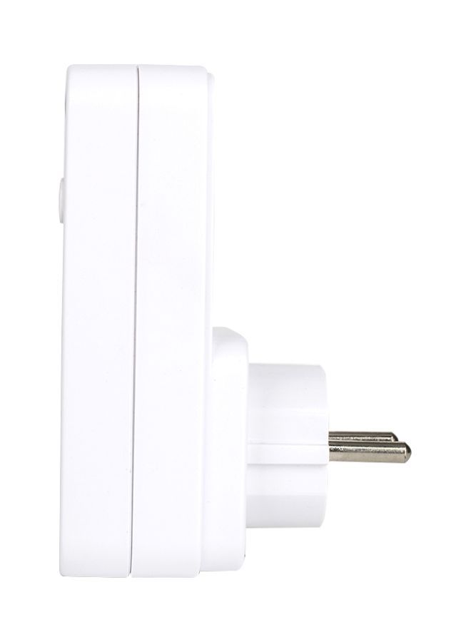 Indoor Countdown Timer White/Silver