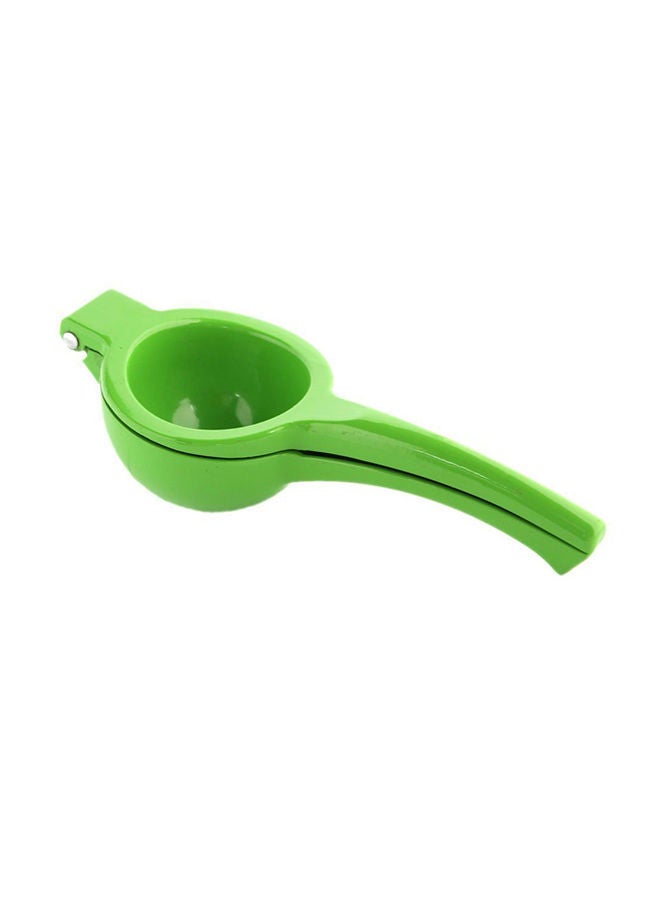 Metal Lemon Squeezer Green 8inch