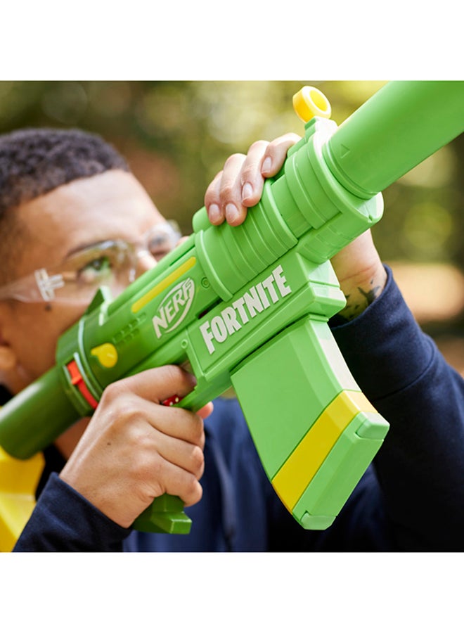 Fortnite SMG-Zesty Elite Dart Blaster Removable Stock And Barrel Removable 10-Dart Clip