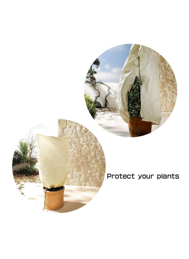 Protective Plant Cover Beige