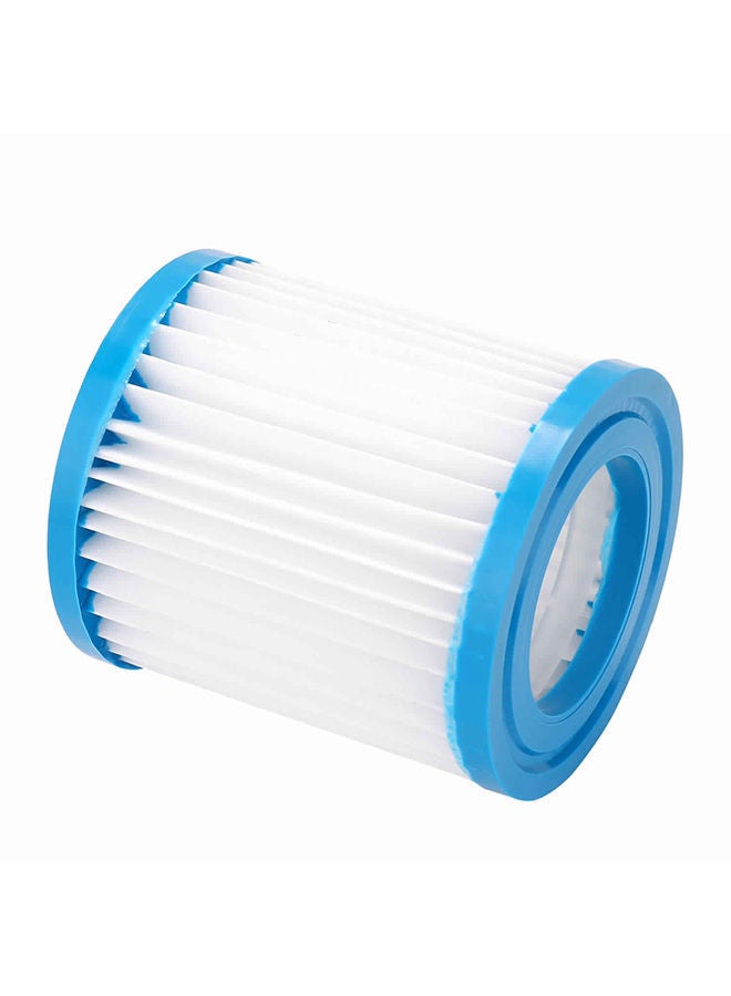 300 Gallon Pump Filter White/Blue 8.6x7.8x7.9cm