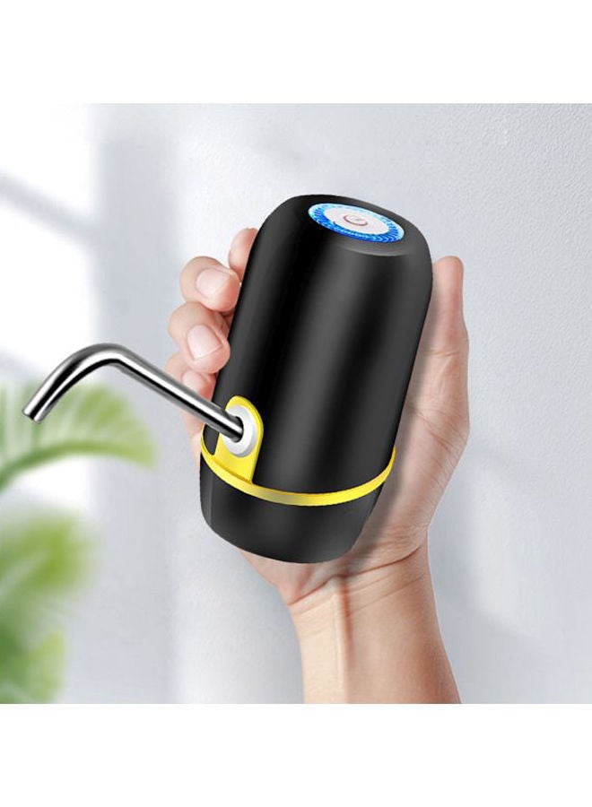 Electric Household Mineral Water Dispenser Black/Yellow/Silver 13x7x7cm