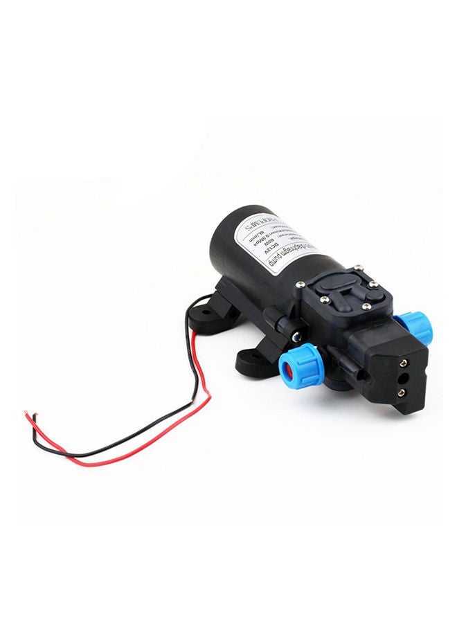 Self-Priming Diaphragm Water Pump Black