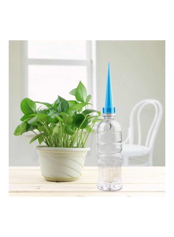 4-Piece Watering Cone Spike Green/Blue